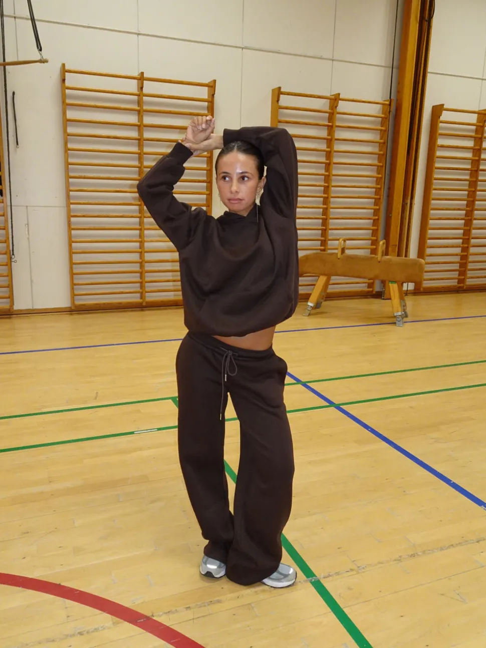 Anelise sweatpants - Brun