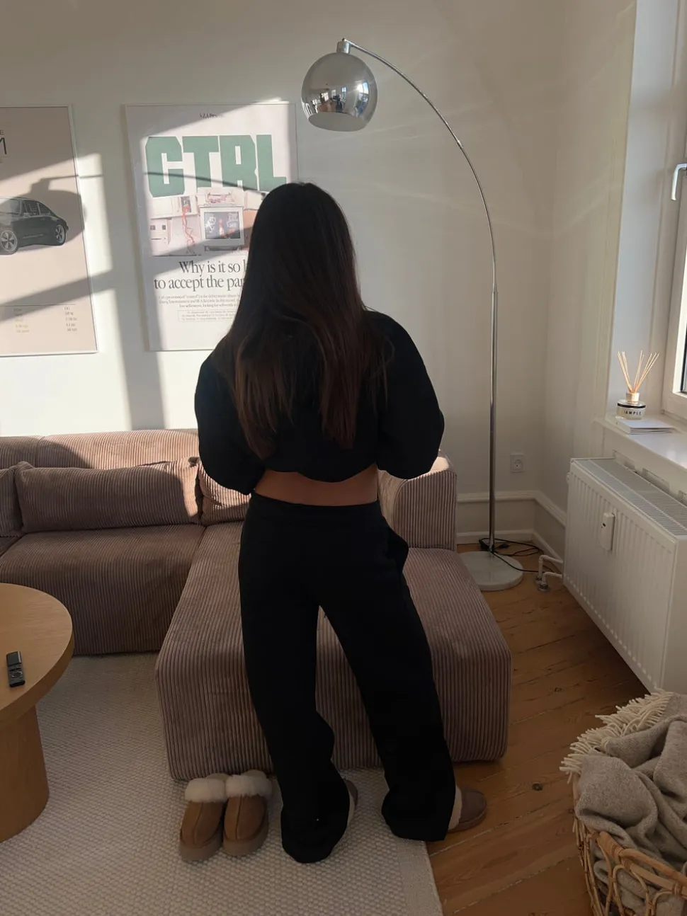 Anelise sweatpants - Sort