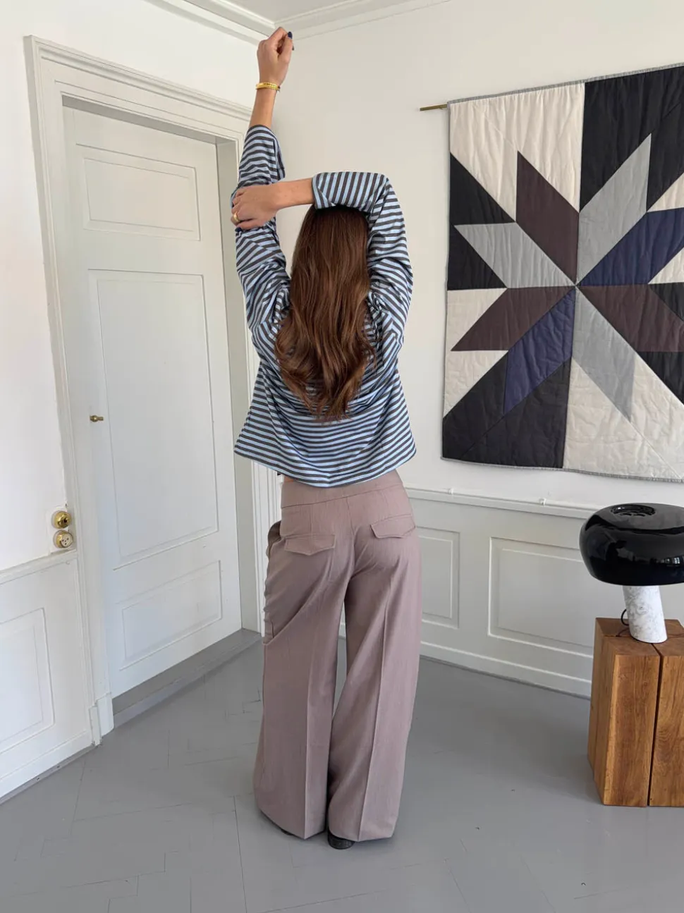 Belliano suitbukser - Taupe