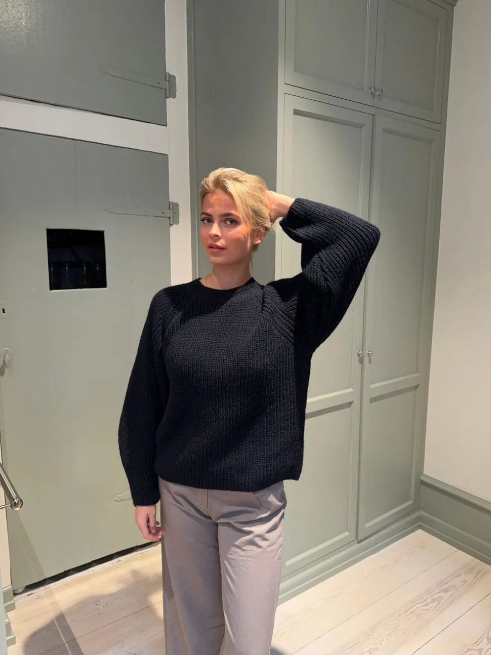 Candie striktrøje - Navy