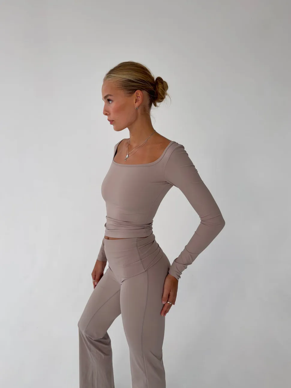 Clarity longsleeve blouse - Ash