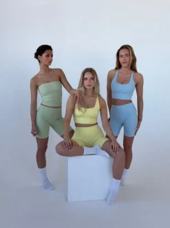Crossback bra - Sky