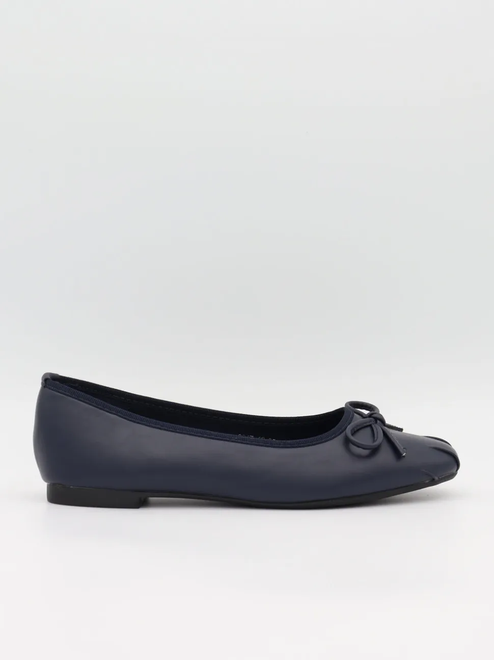 Eline ballerinaer med detaljer - Mørk Navy