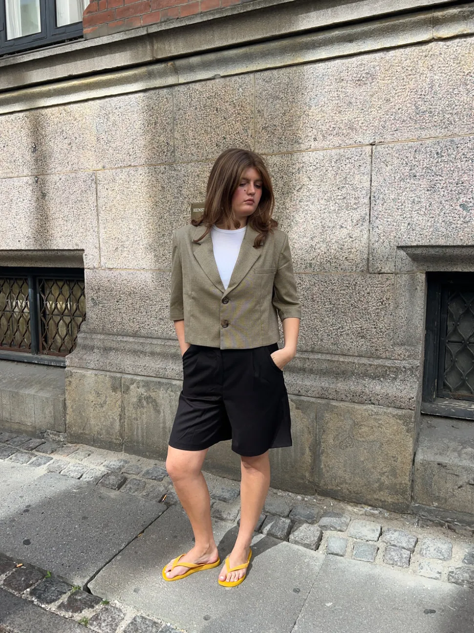 Elora bermudashorts - Sort