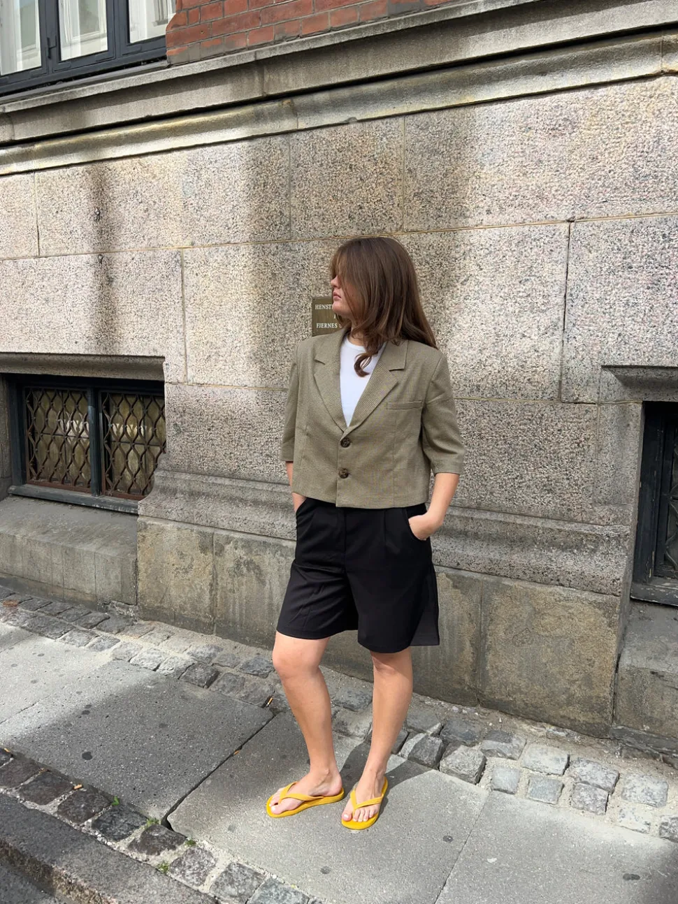 Elora bermudashorts - Sort