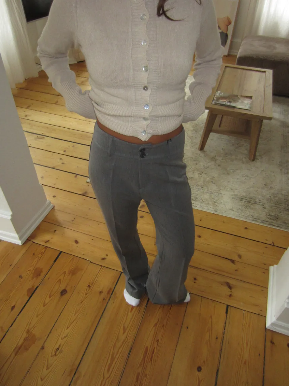 Elsa suit bukser - Grå