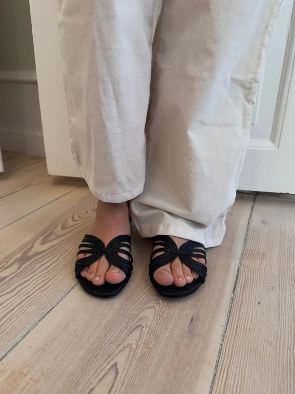 July sandaler - Sort