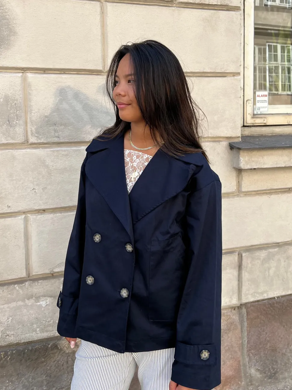 Via jakke - Navy