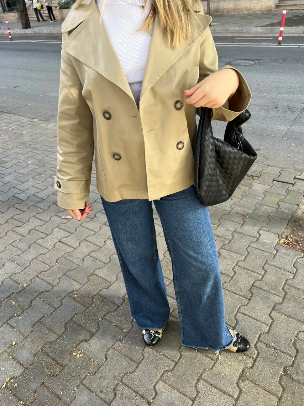Via jakke - Sand