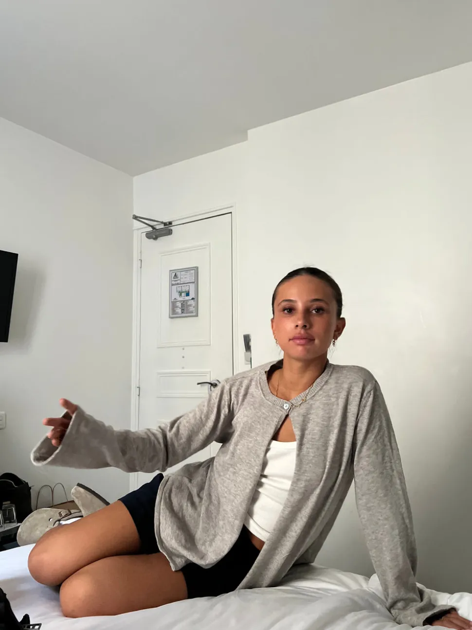 Xenia cardigan - Grå